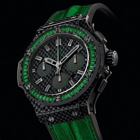 hublot big bang baguette bezel|Big Bang Carbon Bezel Baguette Men's Watch .